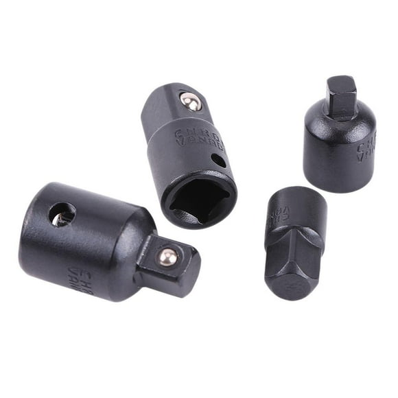 Greensen 4pcs Sockets Screwdriver Converter Set 1/2 , 3/8 , 1/4 Socket Wrench Adapters, Socket Driver Converter,Socket Adapter