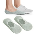 thumbnail image 2 of Outfmvch No Show Socks Womens,Flat Socks Lace Socks Anti Slip Shallow Mouth Concealed Breathable Sports Boat Socks Footies Socks for Women Womens Socks Gray One Size, 2 of 3