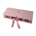 thumbnail image 2 of Abbracc Mom Empty Flower Gift Box Packaging Box Lightweight Versatile 16.9x7x2.6inch Pink, 2 of 9