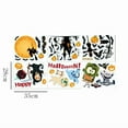 thumbnail image 4 of 10Pcs Halloween Bat Pumpkin Print Electrostatic Stickers For Window Glass Door, 4 of 6