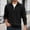 Black, variant on Quarter Zip Pullover Men Fall Winter Long Sleeve Jacquard Collared Sweat Shirt Casual Pullover Tops