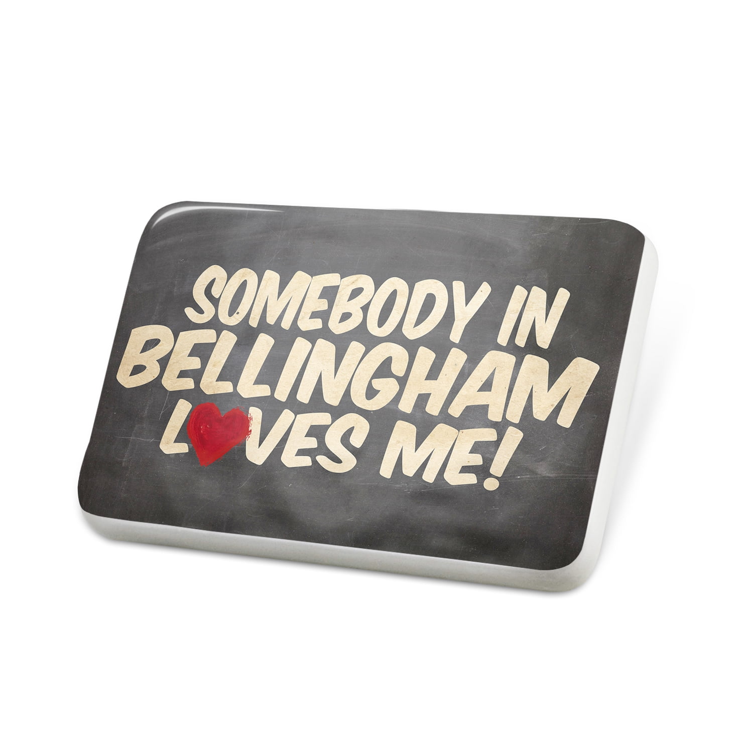 NEONBLOND - Porcelein Pin Somebody in Bellingham Loves me ...