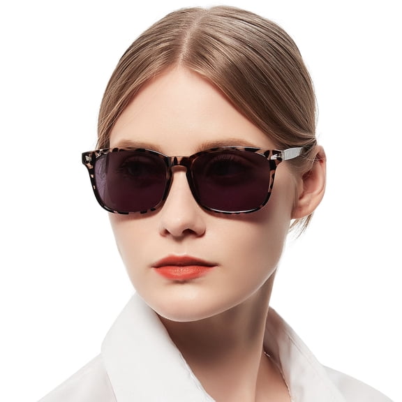 MARE AZZURO Reader Sunglasses for Women Sun Reading Glasses (Leopard, 175)
