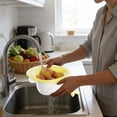 thumbnail image 4 of SIfdSeng My Items Corner Strainer for Kitchen Efficient Food Scraps Catcher and Drain Rack Organizer, 4 of 6