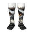 thumbnail image 1 of Balery Whimsical Owl On Branch Calcetines novedosos Calcetines deportivos Calcetines hasta la rodilla Calcetines de algodón Calcetines originales y geniales, 1 of 6