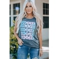 thumbnail image 3 of ABPHQTO Camiseta sin mangas con gráfico de verano gris para mujer, 3 of 5