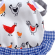 thumbnail image 3 of 4 Piezas Silla de Pollo Correas para Chaqueta de Pollo Delantal para Gallina Delantal para Pollo, 3 of 5