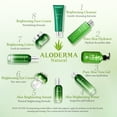 thumbnail image 5 of Aloderma Skin Brightening Serum with 65% Organic Aloe Vera - Face Serum with Niacinamide, Vitamin C and Alpha-Arbutin for Glowing Skin - Aloe Vera Face Glow Serum - Refine Skin Texture and Tone, 5 of 9