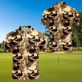 thumbnail image 4 of KUIFORTI Matching Couple Tennis Shirts Camouflage Hunting Duck Quarter Zip Matching Golf Shirts for Couple Mens Shirts Casual for Golf,Tennis,Hiking,Running,Gym Moisture Wicking, 4 of 6