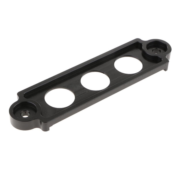 Soporte de de batería de carreras de autos negro JDM 88-08 kusrkot Sujeción de la batería