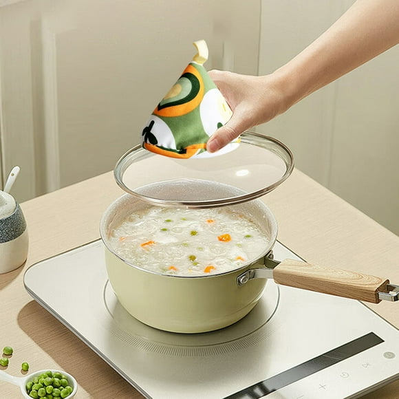EGNMCR Kitchen Utensils Set, Hot Pot Lid Handle Mitt Iron Knob Lid Pan Handle Covered Hot Pot Casserole Lid Knob Cover Protective Pot Knob Card Holders Kitchen Pot Baking Pot Handle