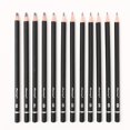 thumbnail image 3 of SagaSave 12Pcs Sketch Pencils with Metal Box Professional Pencil Set for Sketching Painting Doodling Black, 3 of 7