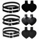 thumbnail image 3 of Healifty 3 juegos de correas antideslizantes para tacones, tobilleras, almohadillas para tacones, cordones antideslizantes para zapatos, 3 of 8