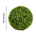 thumbnail image 3 of Clearance! Artificial Artificial Boxwood Topiary Artificial Plant Topiary Realistic Color For Backyard Balcony Garden Wedding Home, 3 of 4