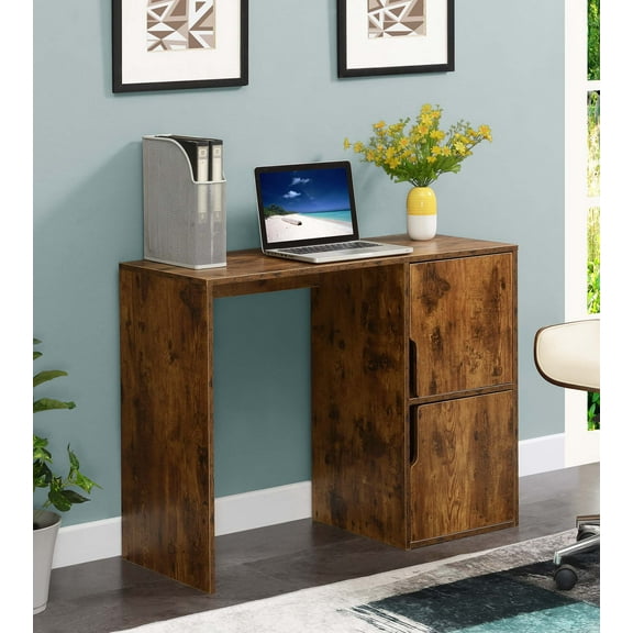 Convenience Concepts Designs2Go Student Desk with Storage Cabinets