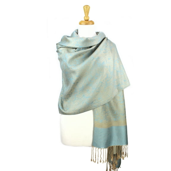 Paisley Jacquard Pashmina Shawl Wrap Scarf Stole