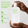 thumbnail image 2 of True Fresh Mint & Cucumber Moisturizing Shampoo - Moisturizing and Hydrating Formula for Women & Men, 16.4 fl oz, 2 of 12