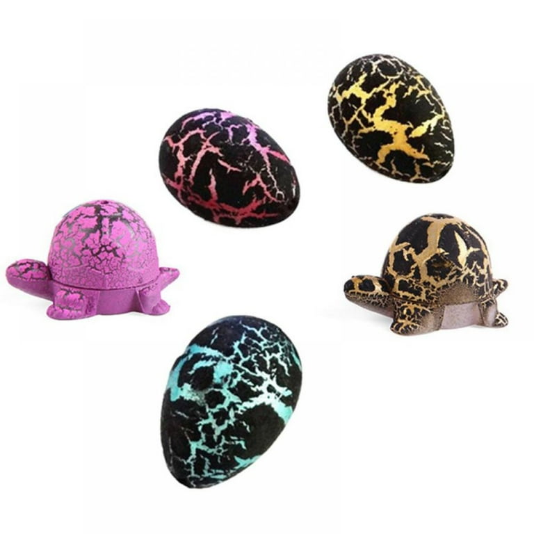 5pcs Dinosaur Eggs Hatching Dino Egg Grow in Water Crack with Assorted  Color Pool Games Toys & Water Fun Birthday Holiday Gifts Party Favors for