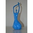 thumbnail image 4 of Nifao Modern Art Dancer in Action Blue Resin Statue – Home Office Decor Sculpture, 4"L x 6"W x 13"H, 4 of 8