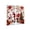 Santa Snowman Bedroom Scene, variant on QISIWOLE Festive Christmas Themed Decorative Curtains, 2 Pack 65x29in Polyester Fabric with Rod Pocket, Holiday Window Display for Living Room Bedroom Party, Snowman Red Curtain Scene