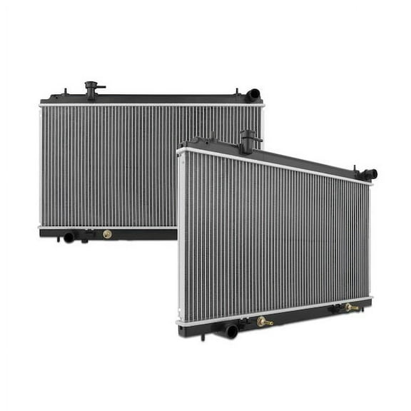 Mishimoto R2576 Plastic End-Tank Radiator Compatible With Nissan 350Z 2003-2006