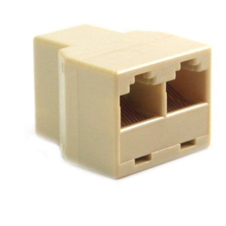 Cat5 Rj 45 White Coupler - 5-pack RJ45 CAT 5 6 LAN Ethernet Splitter Connector Adapter PC
