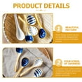 thumbnail image 4 of MasteelfCA 4Pcs Japanese Style Ceramic Soup Spoons Dumpling Porcelain Spoons Tableware, 4 of 8