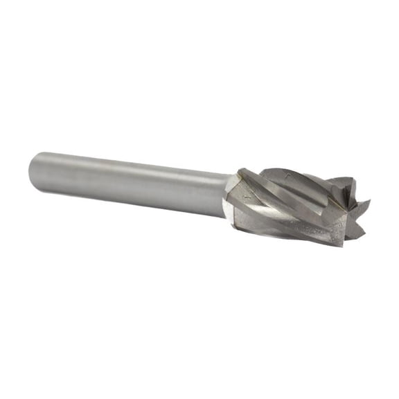 Drill America SB-3NF 3/8" X 3/4" Cylindrical End Cut Carbide Bur 1/4" Shank for Aluminum