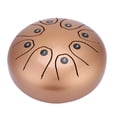 thumbnail image 2 of High-Quality 5.5 Inch Golden Hand Pan Drum, 2 of 13