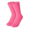 thumbnail image 3 of Calcetines de patinaje sobre hielo, transpirables, de algodón suave, para mujeres y niñas Rosa, 3 of 8