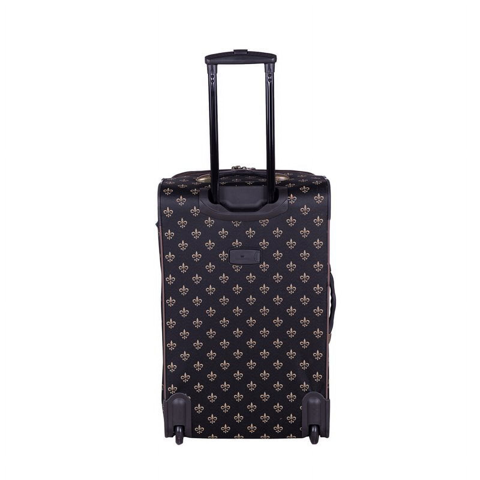 Fleur de lis luggage hot sale
