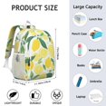 thumbnail image 6 of Lemon Backpack for School,Cute School Bag,Schoolbag with Adjustable Shoulder Straps & Padded Back,15"x11.42"x5.5", 6 of 6