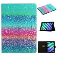 thumbnail image 1 of for iPad 10.9" (2022) 10th Generation Flip Leather Case with Fashion Pattern Card Slots Kickstand Shockproof Scratch Resistant Slim Case For iPad 10th 2022,F, 1 of 6