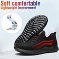 thumbnail image 3 of AUXDIQ Steel Toe Work Shoes for Men Women Construction Industrial Safety Sneakers, 3 of 6