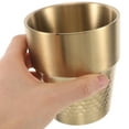 thumbnail image 5 of FRCOLOR Stainless Steel Drinking Cup For Kids Camping Tumbler Washing Cup Stainless Cup For Drinking Metal Tumbler Beverage Serveware Metal Cup, 5 of 8