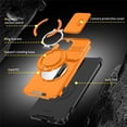 thumbnail image 4 of for Samsung Galaxy S26 Ultra Case with Slide Camera Cover and Rotating Kickstand Ring, Slim Magnetic Shockproof Accessories Phone Case,Orange,For Galaxy S26 Ultra 5G, 4 of 7