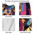 thumbnail image 4 of luoweisi Men's Beach Shorts Quick Dry Swim Trunks with Mesh Lining Sheepdog 2XL, 4 of 5