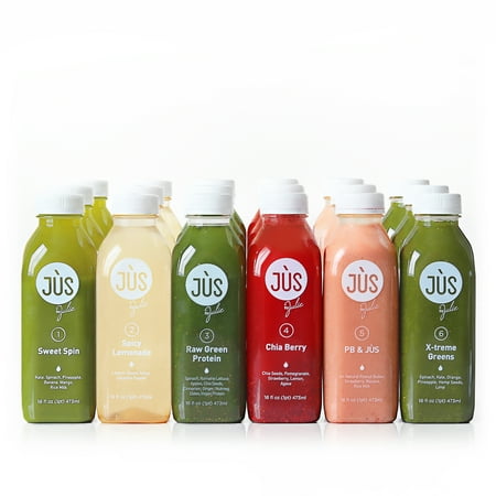 Jus by Julie 3-Day Blended Juice Cleanse, 18 (Best Body Cleanse Products)