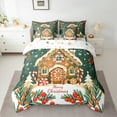 thumbnail image 2 of Castle Fairy Gingerbread Man Candy Cane 7-Piece Twin Bedding Sets for Kids Children Boys Girls,Merry Christmas Bedding Comforter Set,Xmas Festival Theme Breathable Sheet Sets,Breathable Home Decor, 2 of 8