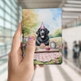 thumbnail image 4 of Happy Mother's Day Newfoundland with Sweets and Flowers at a Picnic Travel Passport Wallet Newfie Dog Lover Gifts PU Leather Passport Holder Cover - 13005, 4 of 5