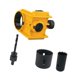 thumbnail image 4 of Kit de instalación de cerradura de puerta con 2 bujes ajustables y plantilla guía. Amarillo, 4 of 9