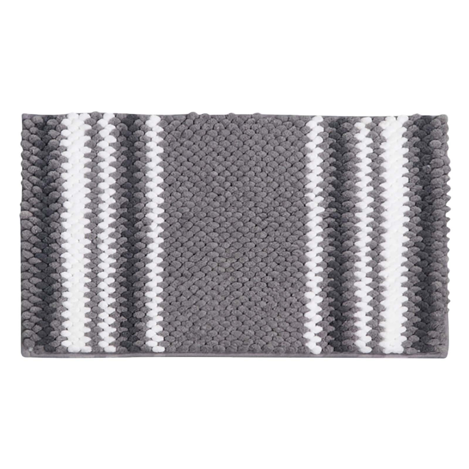 Yousi Tapis, Tapis en Polyester, Tapis de Bain Lavable Antidérapant