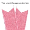 thumbnail image 3 of Lazo de arpillera rosa Tree Topper Hongsome, 28 x 50 cm, 2 unidades, 3 of 6