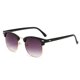 thumbnail image 4 of Gafas de sol clásicas retro con montura media y diseño de uña de arroz, gafas de sol con película de color a la moda, gafas reflectantes, 4 of 5