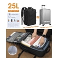 thumbnail image 4 of Mochila de viaje Capolo impermeable para ordenador portátil de 17 pulgadas para mujeres y hombres, 4 of 9