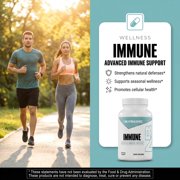 Nutrabio Immune- Immune Support Supplement- Immunity Supplement- 90 Vegetable Capsules