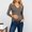 Khaki Long Sleeve T-Shirts, variant on JOANKDMI Long Sleeve T-Shirts for Women Deep V Neck Basic Tees Casual Slim Fit Tops Flattering Stretch Undershirts for Everyday Wear Office and Fall Layering Blouses