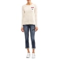 thumbnail image 2 of EV1 from Ellen DeGeneres Ombre Heart Crew Neck Sweater Women's, 2 of 8