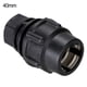 thumbnail image 2 of Tornillo de montaje PP Tubo PE Abrazadera de agua potable Conector 20 25 32 40 50 63MM, 2 of 10
