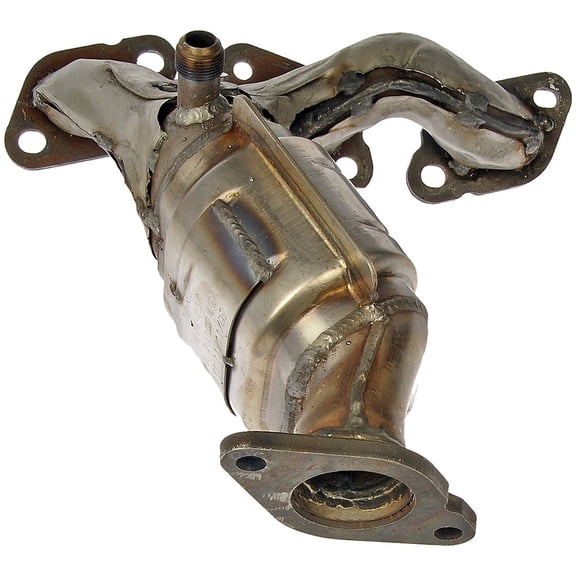 Catalytic Converter with Integrated Exhaust Manifold